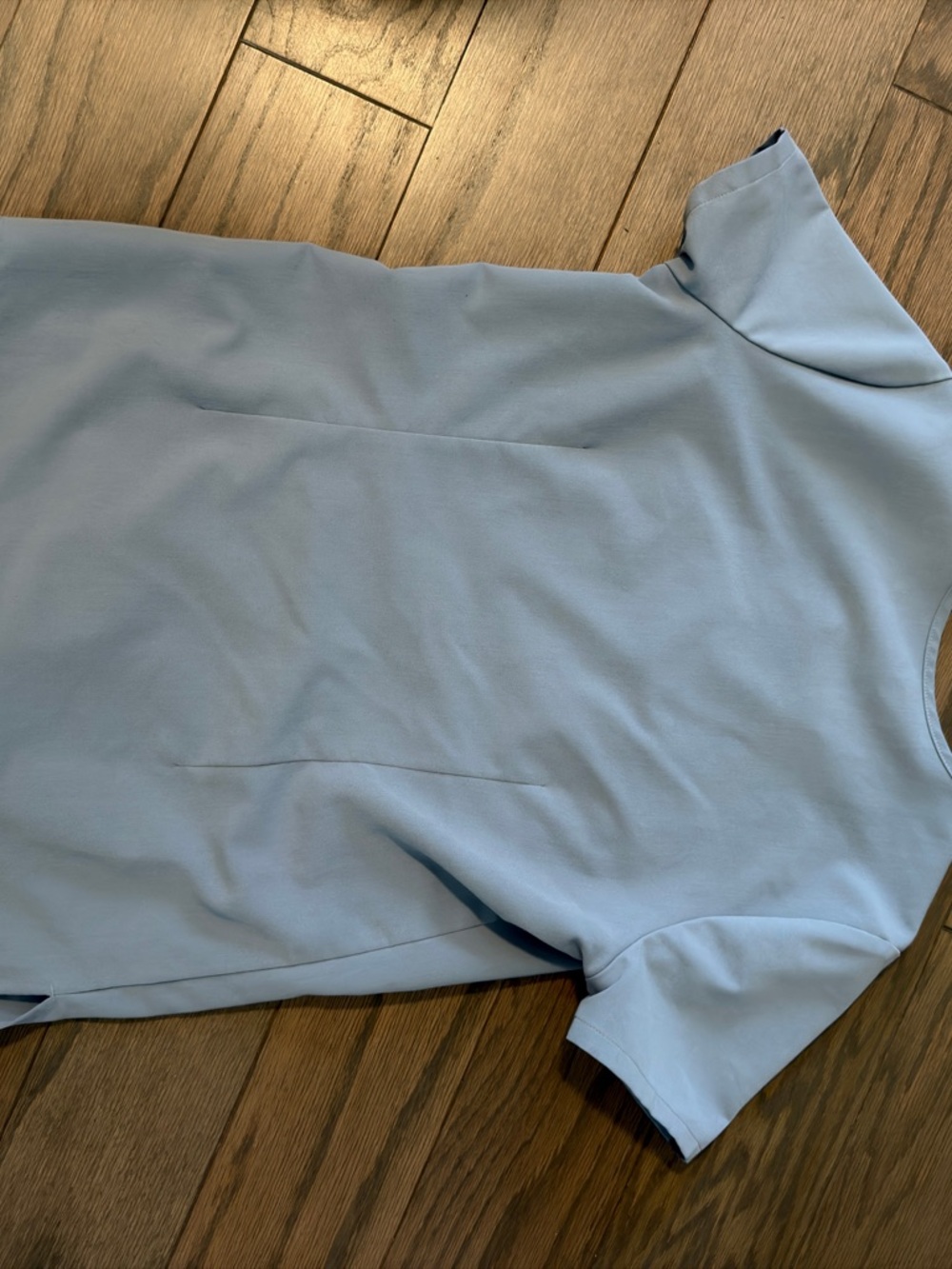 FIGS Dusty Blue Scrub Set - Top & Jogger Pants - Picture 7 of 9